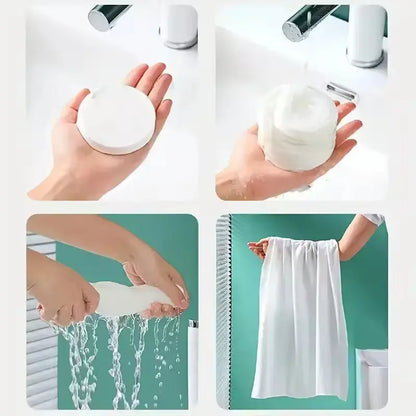 OEM Disposable Compressed Towels 24x30cm | Little Cotton Little Cotton
