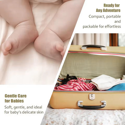 OEM 70GSM Biodegradable Viscose Face Towels | Little Cotton