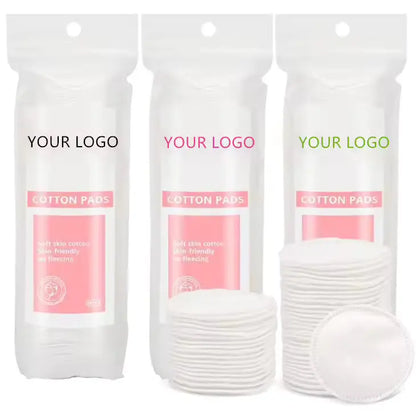OEM Premium 100% Cotton Rounds Makeup Remover Pads | Little Cotton Little Cotton