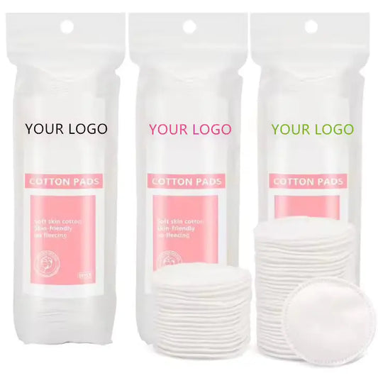 OEM Premium 100% Cotton Rounds Makeup Remover Pads | Little Cotton Little Cotton