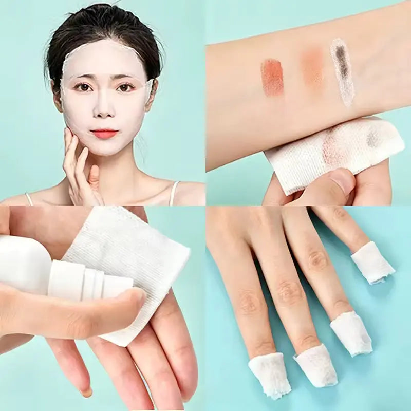 OEM Extra Large Stretchable Cotton Pads | Wet Compress & Makeup Removal Little Cotton