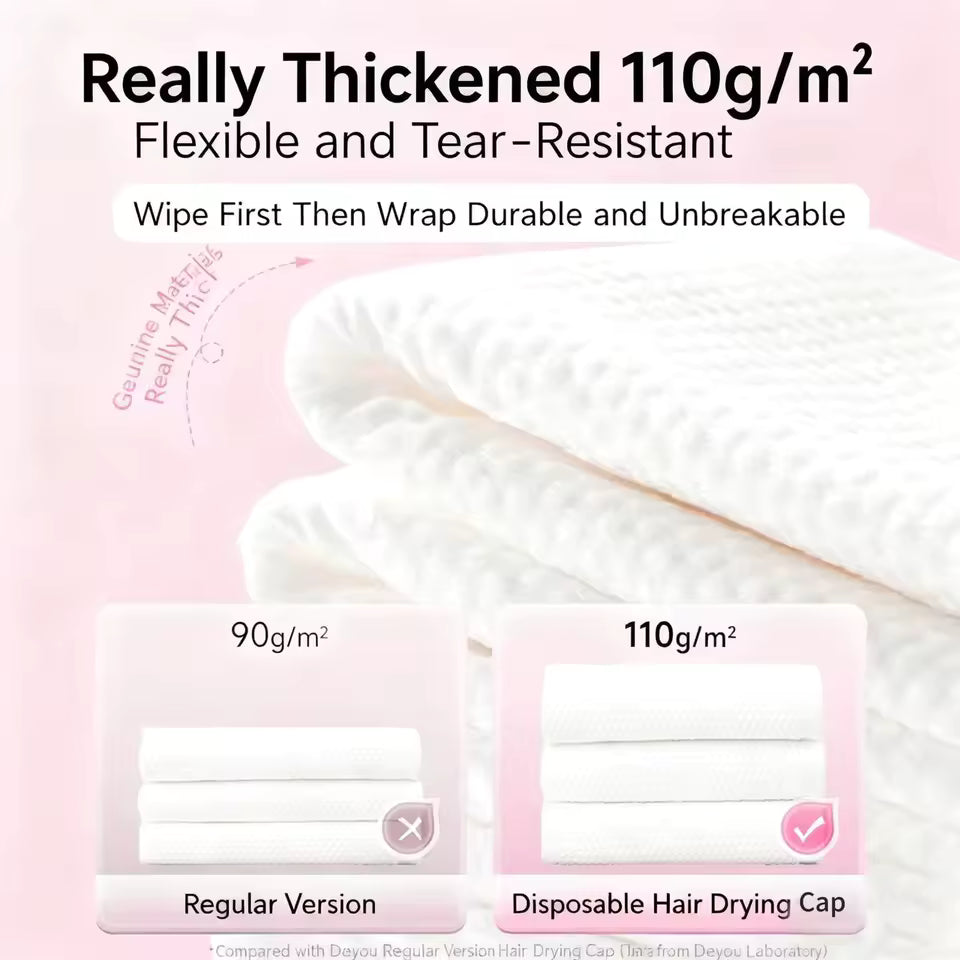Wholesale Disposable Absorbent Hair Drying Cap | Spa & Hotel Amenities | Little Cotton Little Cotton | Disposable Cotton Products Manufacturer & Wholesale