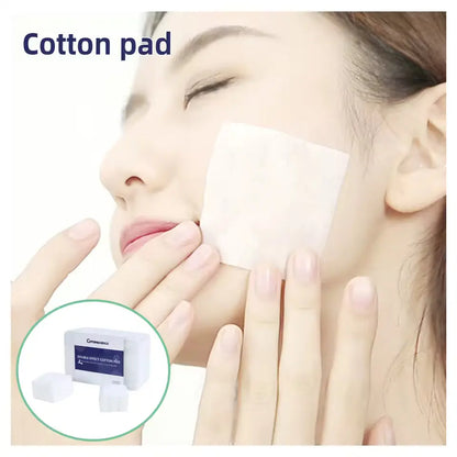 OEM Premium Organic Cotton Pads | 3-Layer 5x6cm Makeup Removers Little Cotton