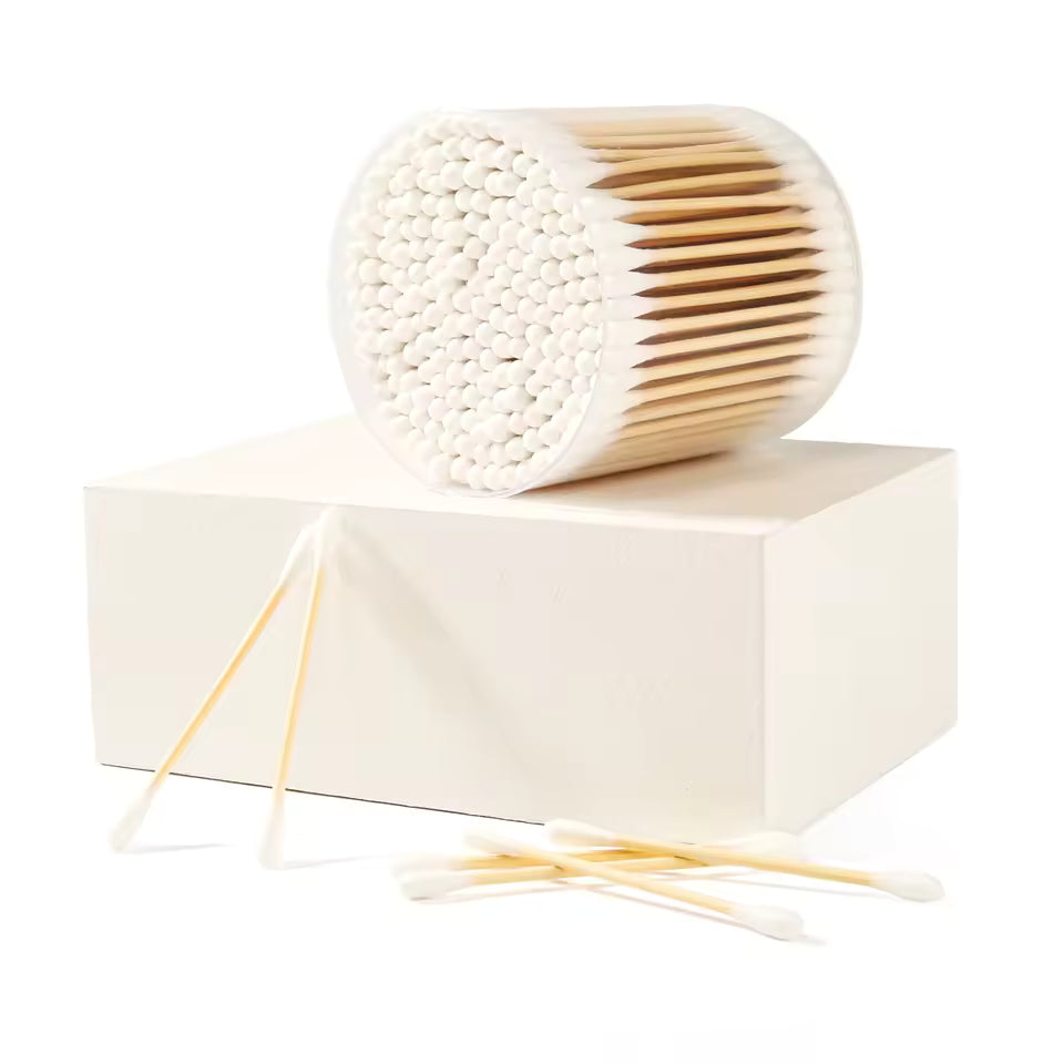 OEM Biodegradable Bamboo Cotton Buds 200pcs | Little Cotton