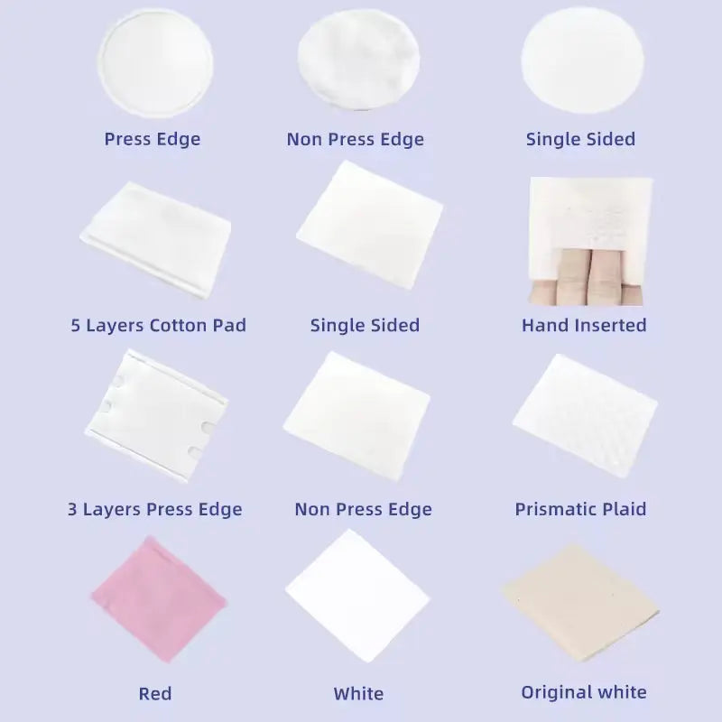 OEM 3-Layer Round Cotton Pads for Eye & Face | Little Cotton Little Cotton