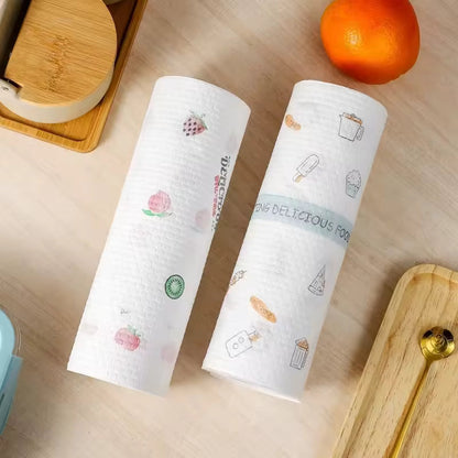 OEM Reusable Mix Wood Pulp Lazy Rags | Absorbent Kitchen Dishcloths | Little Cotton Little Cotton | Disposable Cotton Products Manufacturer & Wholesale