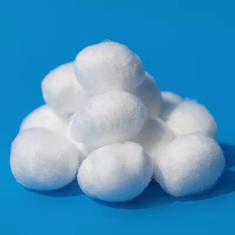 Wholesale 0.5g Non-Sterile Absorbent Cotton Balls | Bulk OEM | Little Cotton Little Cotton