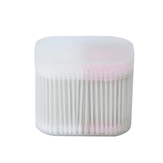 OEM 300P Mixed Pink & White Makeup Cotton Buds | Little Cotton