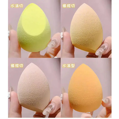 OEM 4Pcs Latex-Free Makeup Sponge Set | Teardrop Blender | Little Cotton Little Cotton | Disposable Cotton Products Manufacturer & Wholesale
