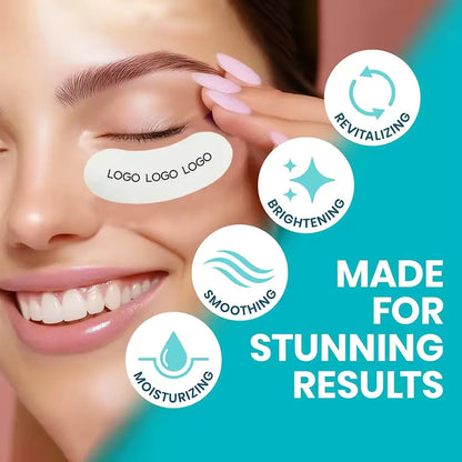 OEM Reusable Silicone Undereye Patches with Travel Case | Little Cotton Little Cotton