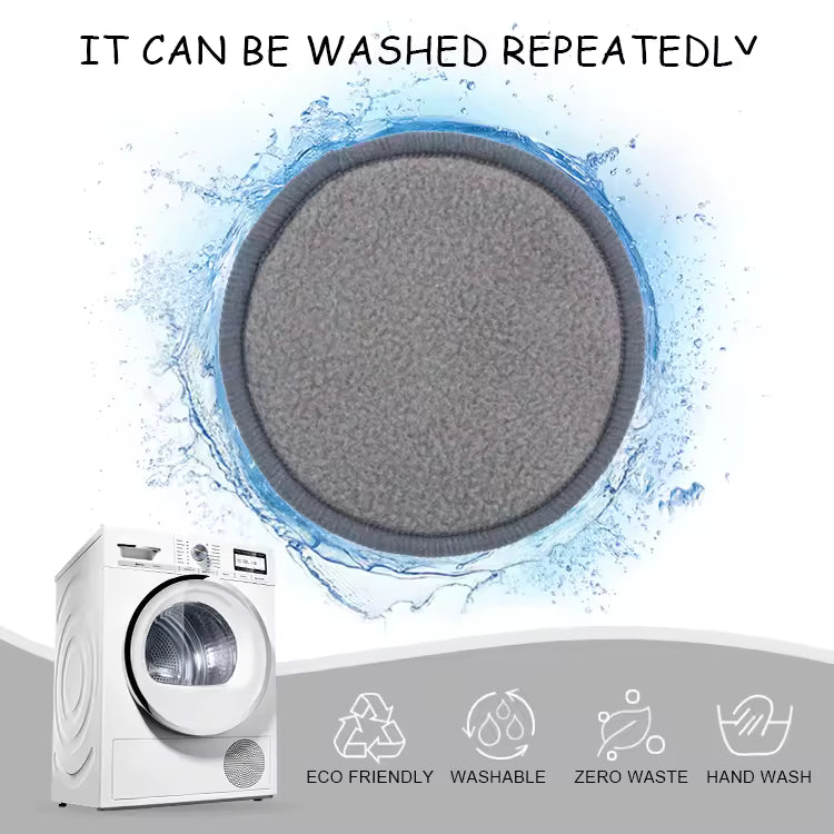 OEM Reusable Bamboo Charcoal Makeup Remover Pads | Little Cotton