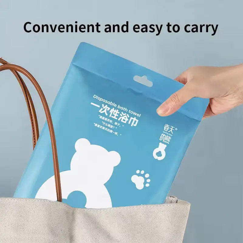 OEM 70x140cm Disposable Bath Towels | Little Cotton Wholesale Little Cotton