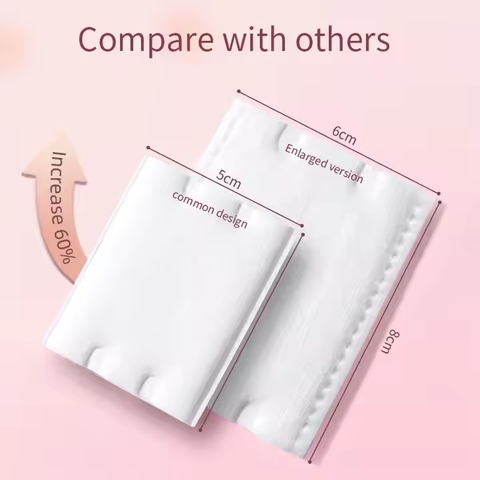 150GSM Square Cotton Pads Bulk - Disposable Makeup