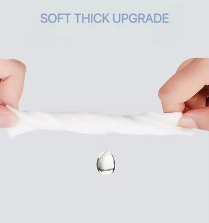 OEM Disposable Wet/Dry Cotton Facial Cleaning Towels | Little Cotton Little Cotton