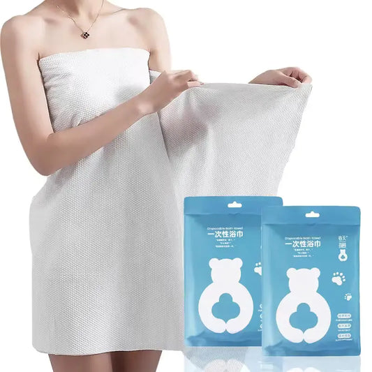 OEM 70x140cm Disposable Bath Towels | Little Cotton Wholesale Little Cotton