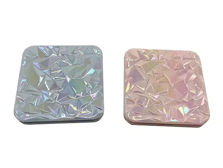 OEM Colorful Diamond Double-Sided Pocket Mirror | Little Cotton Little Cotton | Disposable Cotton Products Manufacturer & Wholesale