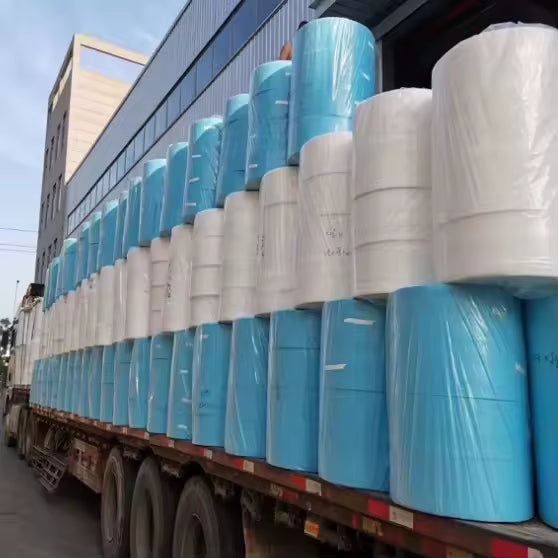OEM Biodegradable Spunlace Nonwoven Fabric Roll | PLA & Bamboo | Little Cotton