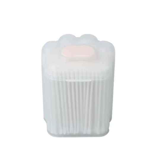 OEM Cute Cat Claw Box Baby Cotton Swabs 200pcs | Little Cotton