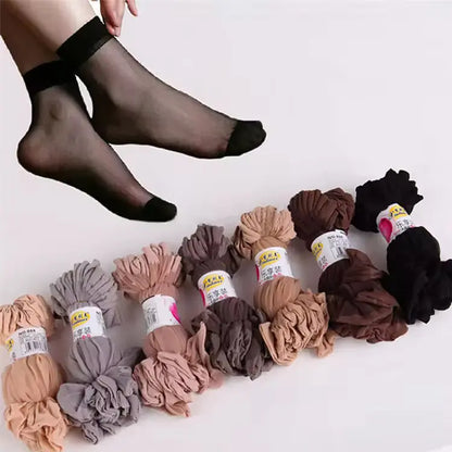 OEM Summer Sheer Try-On Socks for Women | Little Cotton Little Cotton