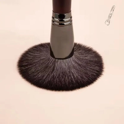 OEM Luxury Natural Goat Hair Makeup Brush Set | Wood Handle | Little Cotton Little Cotton | Disposable Cotton Products Manufacturer & Wholesale
