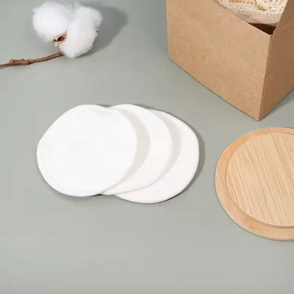 OEM 100% Pure Cotton Cosmetic Pads 58mm | Little Cotton Little Cotton
