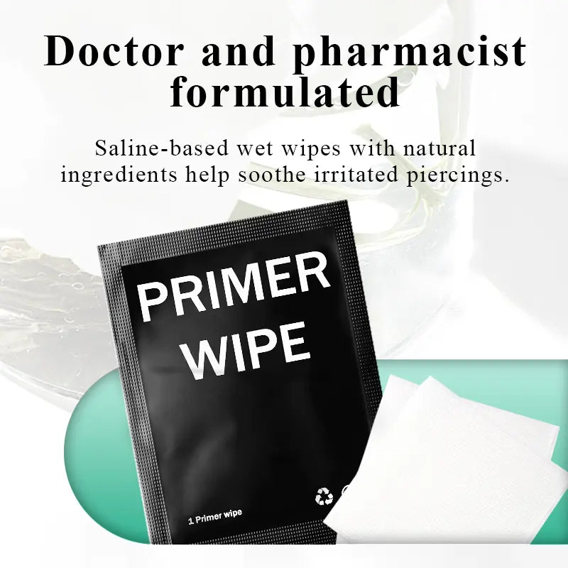 OEM Individually Wrapped Normal Saline Primer Wipes | Little Cotton Little Cotton