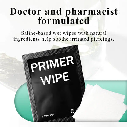 OEM Individually Wrapped Normal Saline Primer Wipes | Little Cotton Little Cotton
