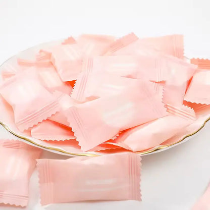 OEM 100PCS Mini Pink & White Compressed Towels | Little Cotton Little Cotton