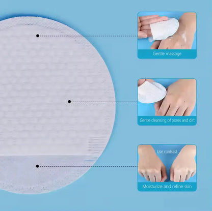 OEM Glycolic Acid Exfoliating Pads | Zero Pore Makeup Remover | Little Cotton Little Cotton