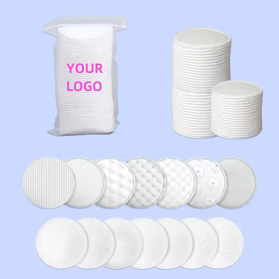 OEM 3-Layer Round Cotton Pads for Eye & Face | Little Cotton Little Cotton