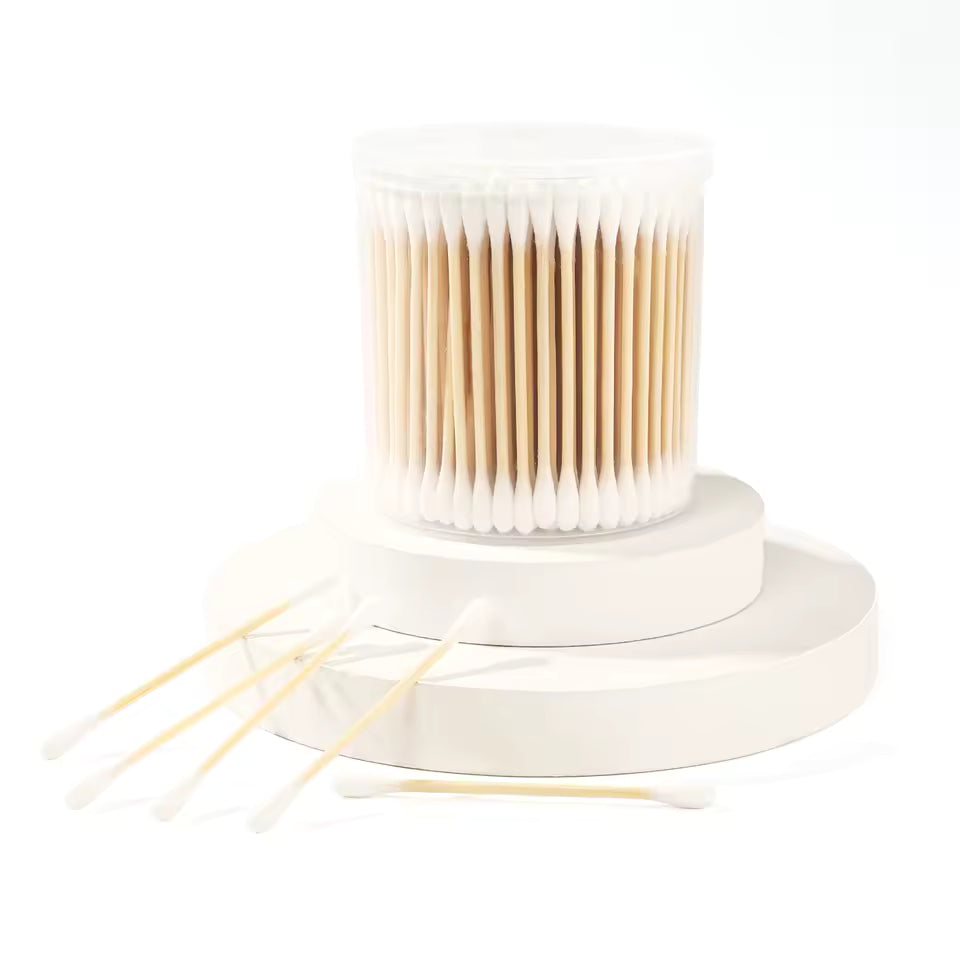 OEM Biodegradable Bamboo Cotton Buds 200pcs | Little Cotton