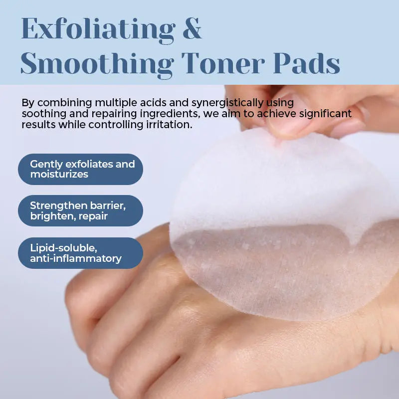 OEM Lactic & Salicylic Acid Acne Cleansing Pads | Zero Pore | Little Cotton Little Cotton