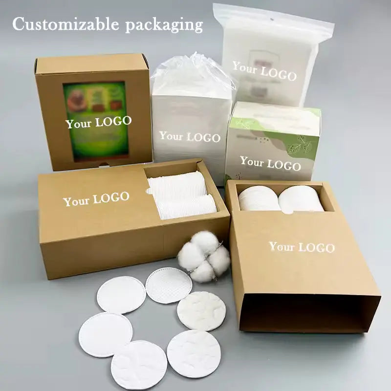 OEM 220gsm 3-Layer Round Cotton Pads | Premium Private Label | Little Cotton Little Cotton