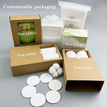 OEM 220gsm 3-Layer Round Cotton Pads | Premium Private Label | Little Cotton Little Cotton