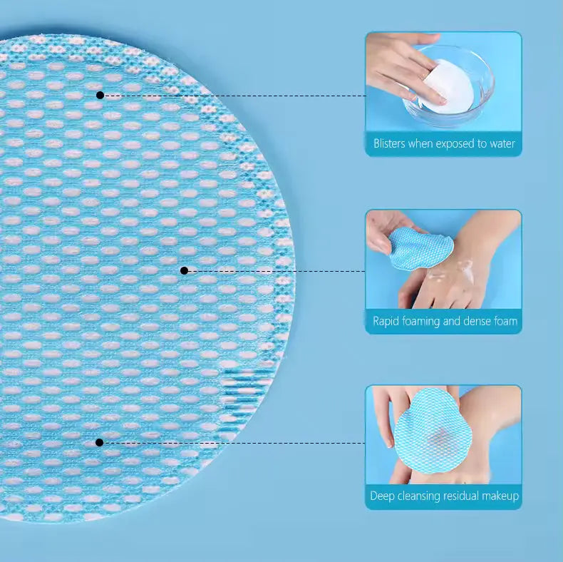 OEM Glycolic Acid Exfoliating Pads | Zero Pore Makeup Remover | Little Cotton Little Cotton