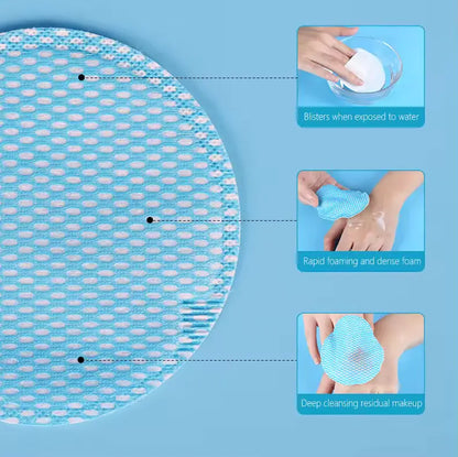 OEM Glycolic Acid Exfoliating Pads | Zero Pore Makeup Remover | Little Cotton Little Cotton