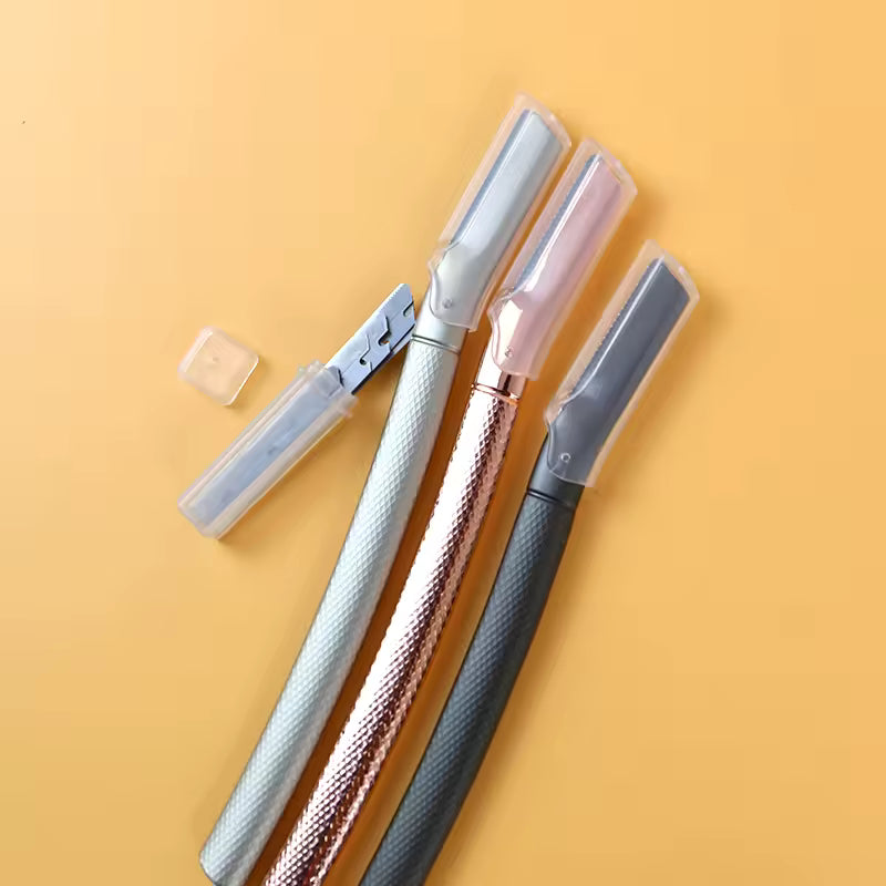 OEM Zinc Alloy Dermaplaning Razor | Professional Eyebrow Trimmer | Little Cotton