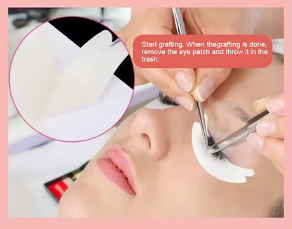 OEM Private Label Micro Foam Eye Pads for Lash Extensions | Little Cotton Little Cotton