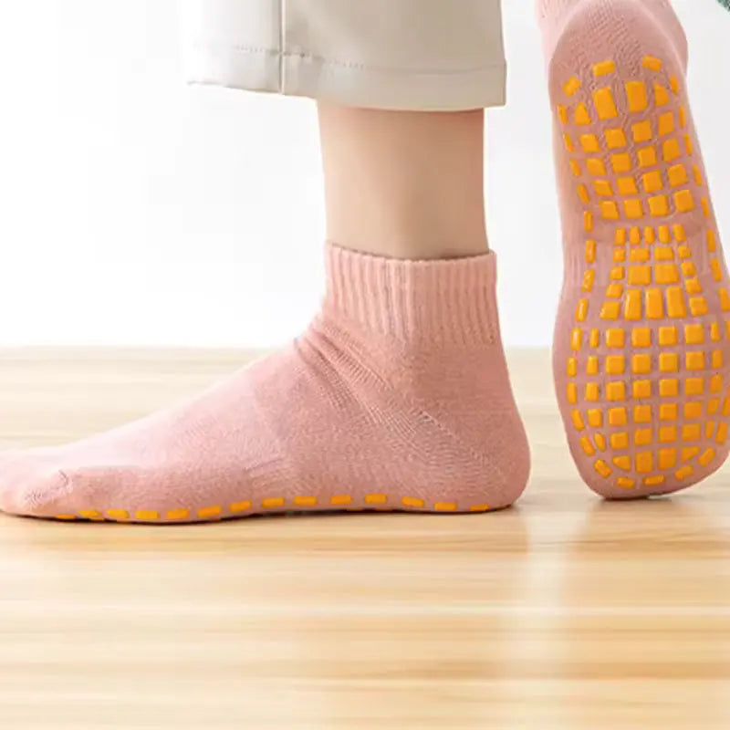 OEM Anti-Slip Yoga & Trampoline Grip Socks | Little Cotton Little Cotton