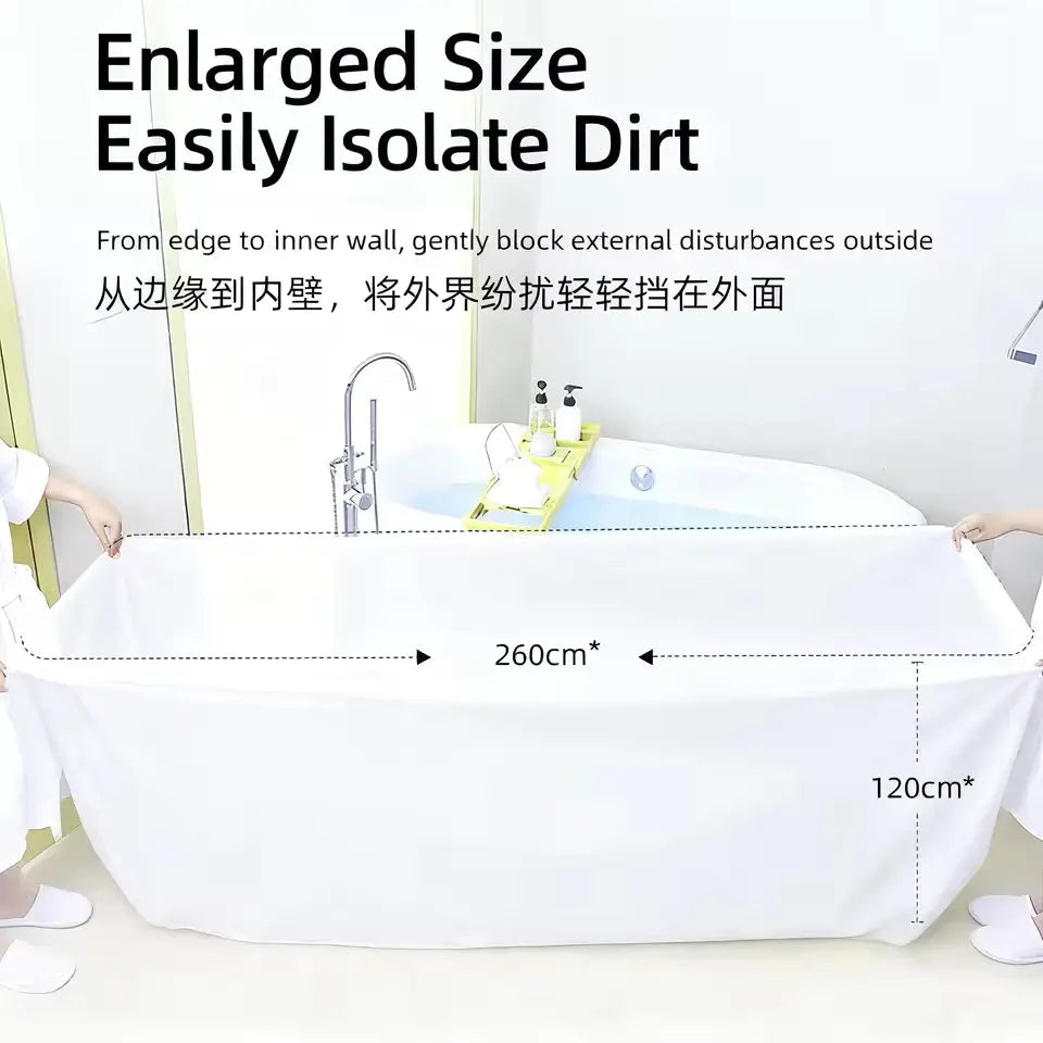 Wholesale Large Disposable PE Bath Bags for Hotel & Spa | Little Cotton Little Cotton