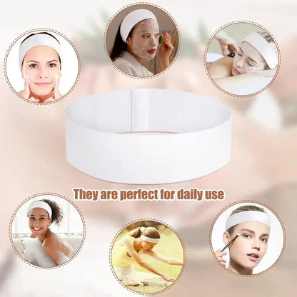 OEM Disposable Non-woven Spa Headbands for Facial | Little Cotton Little Cotton
