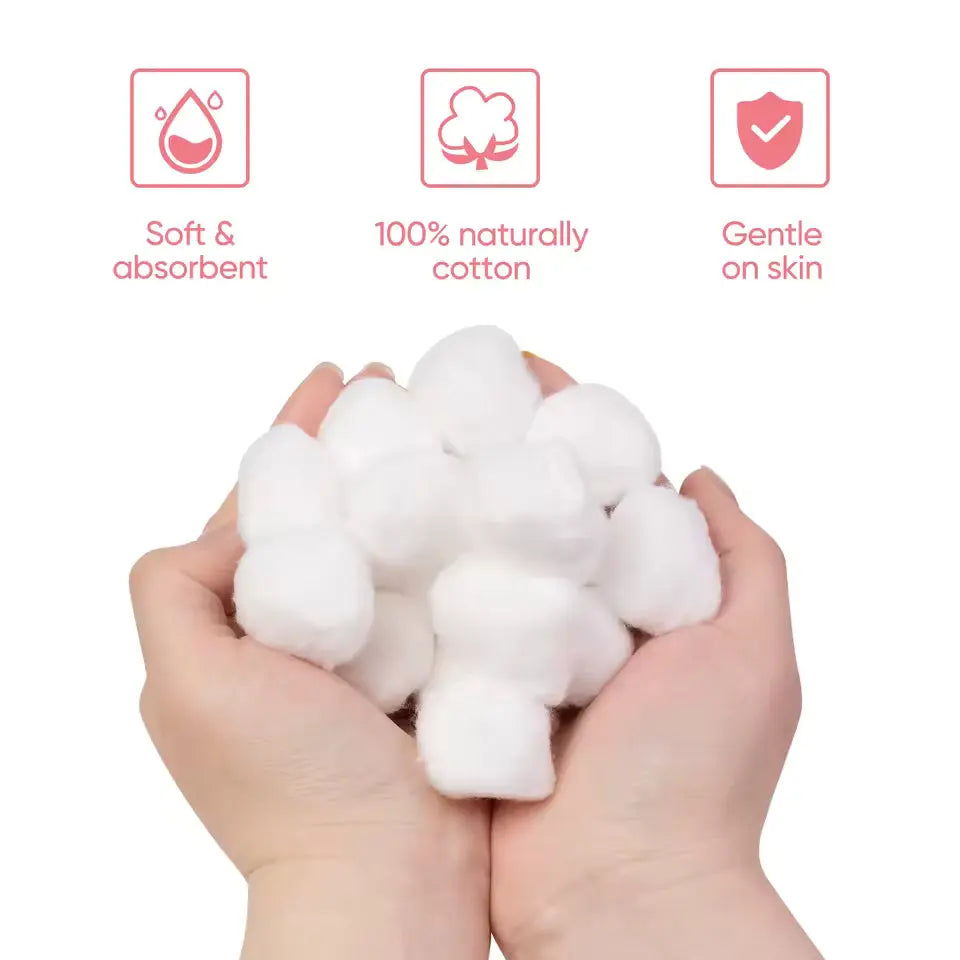 OEM 0.5g Colorful Pure Cotton Balls | Little Cotton Wholesale Little Cotton
