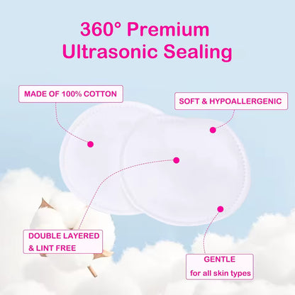 OEM Biodegradable Hypoallergenic Cotton Rounds | Little Cotton
