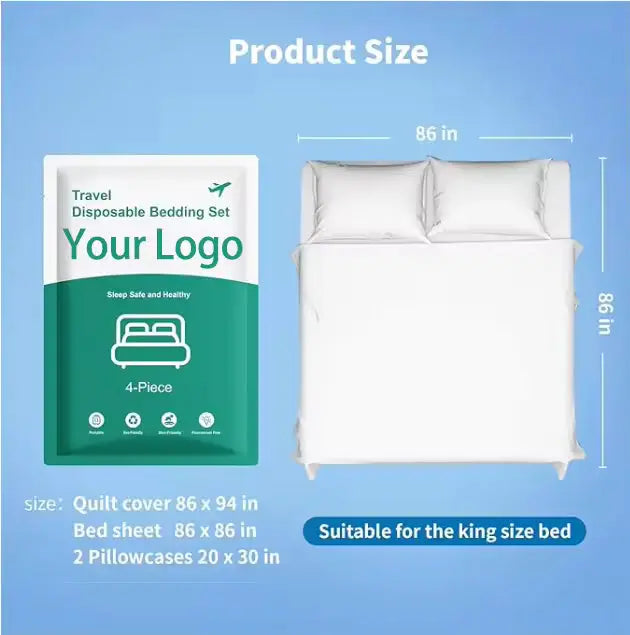 OEM Waterproof Disposable Bed Cover Set | Little Cotton SMS Sheets Little Cotton