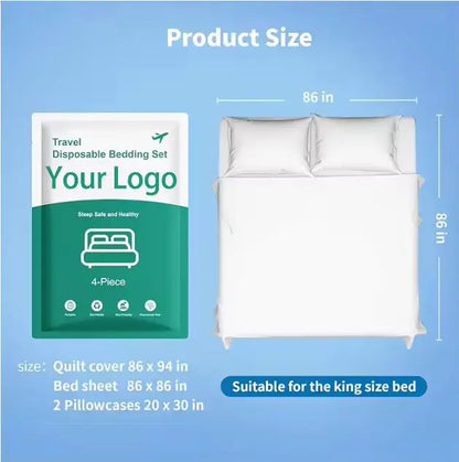 OEM Waterproof Disposable Bed Cover Set | Little Cotton SMS Sheets Little Cotton