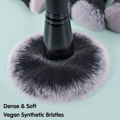 OEM 15pcs Professional Makeup Brush Set | Vegan Synthetic | Little Cotton