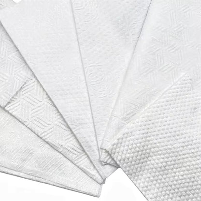 OEM Custom Shape Bamboo Fiber Face Towels | Little Cotton