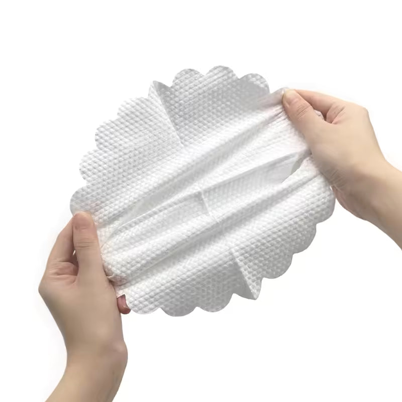 OEM Custom Shape Bamboo Fiber Face Towels | Little Cotton