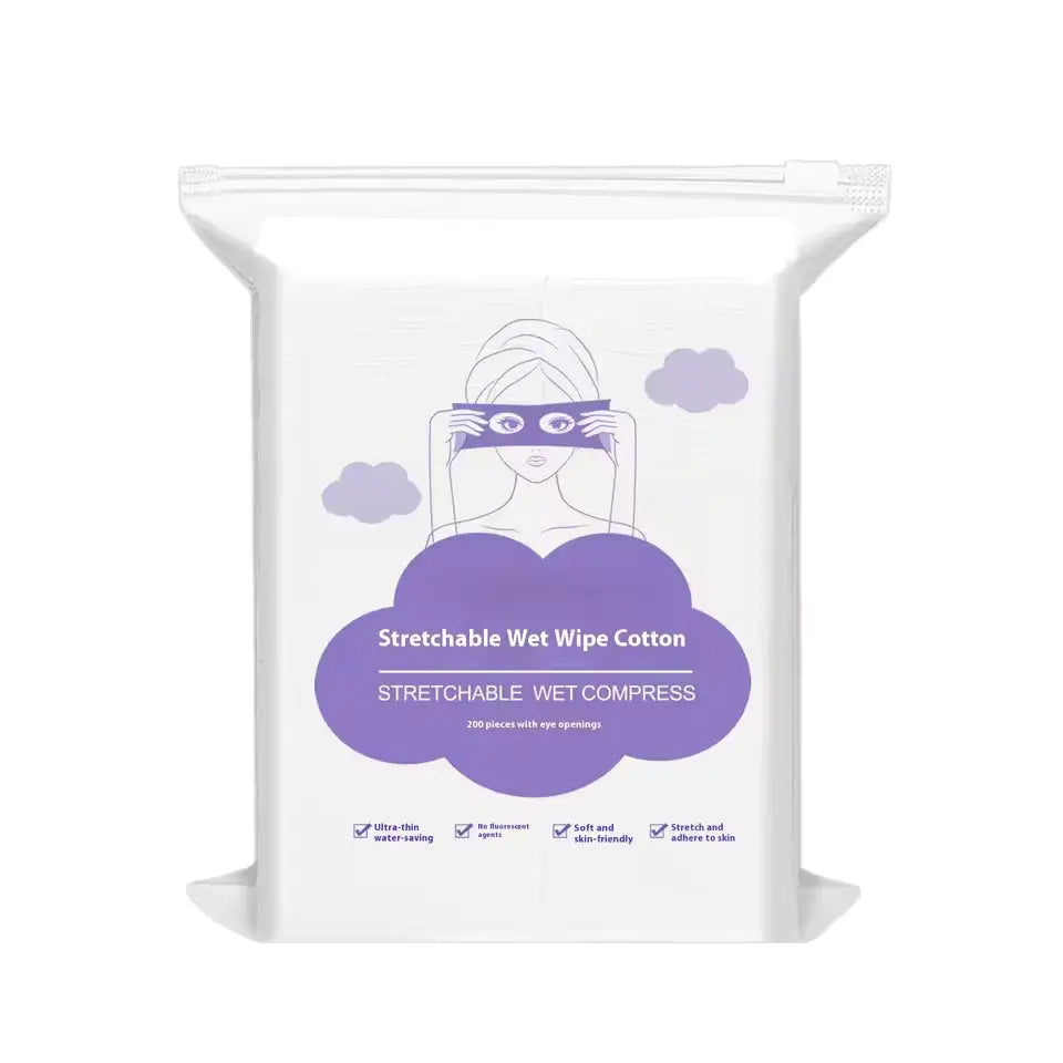 OEM Stretchable Wet Compress Cotton Pads | Little Cotton Little Cotton