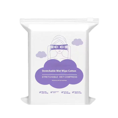 OEM Stretchable Wet Compress Cotton Pads | Little Cotton Little Cotton